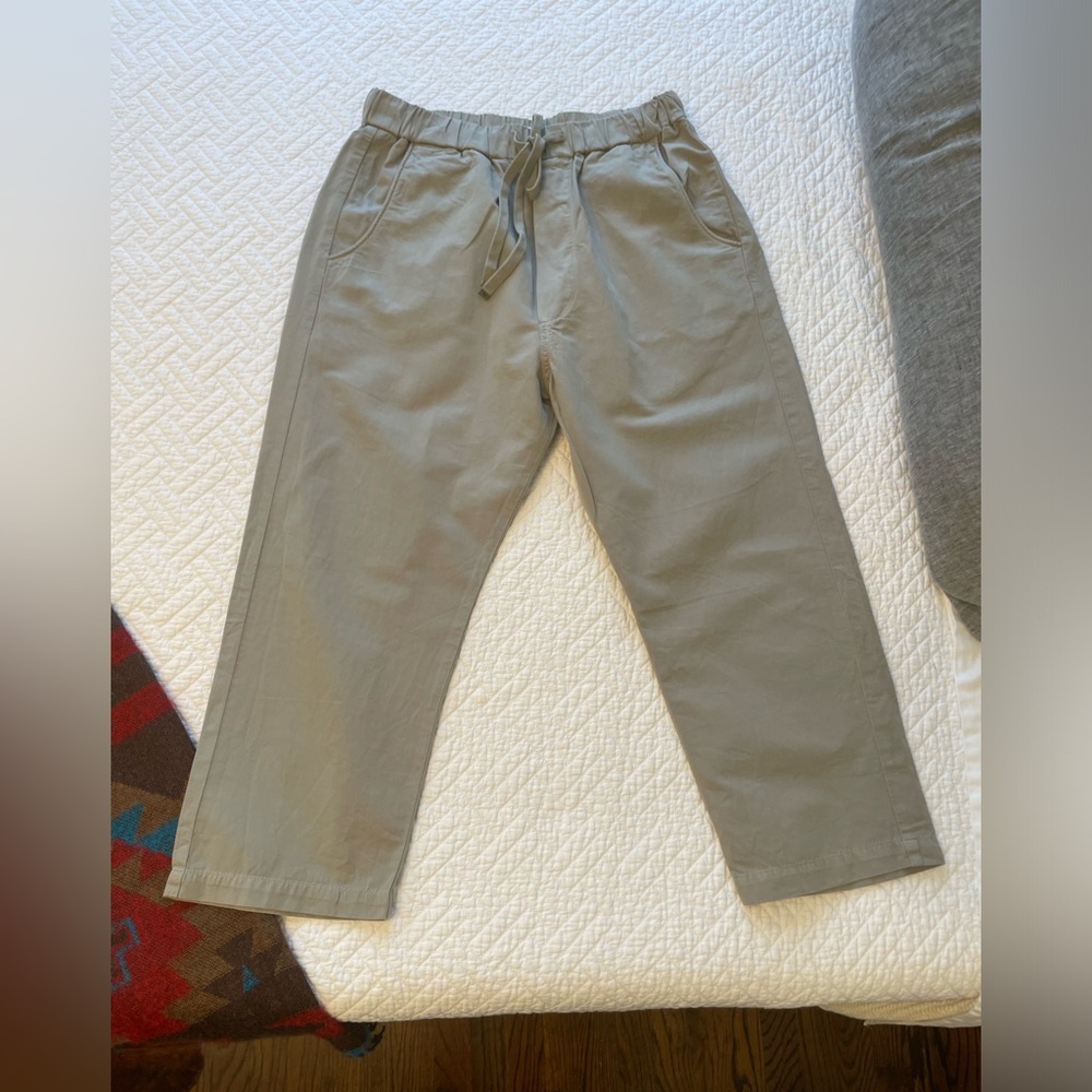 Citizens of Humanity Pony Tie Waist Crop Pants - Andes - Sz L